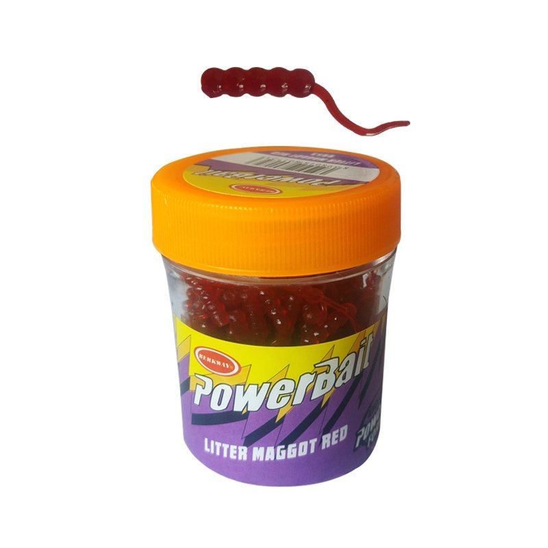 Power Bait 9953 Litter Maggot Red Kurt