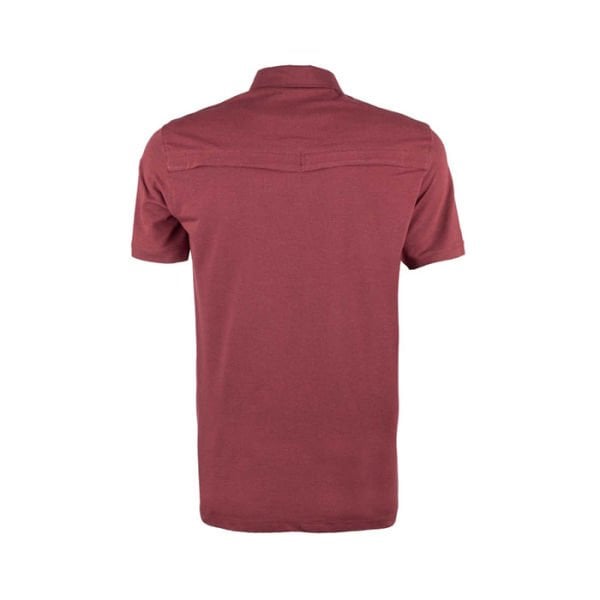 VAV Tlac-01 Polo Yaka Tişört Bordo XXL