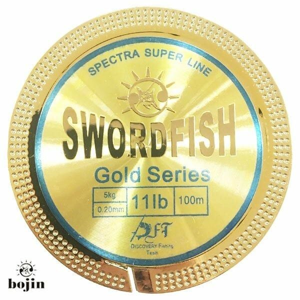 T. DFT Bojin G.Swordfish Metal Kutu Misina 100 m - 0.20 mm