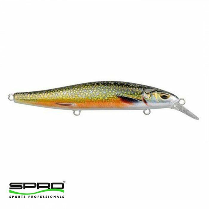 D. SPRO Ikiru Minnow 115 Char Maket Yem