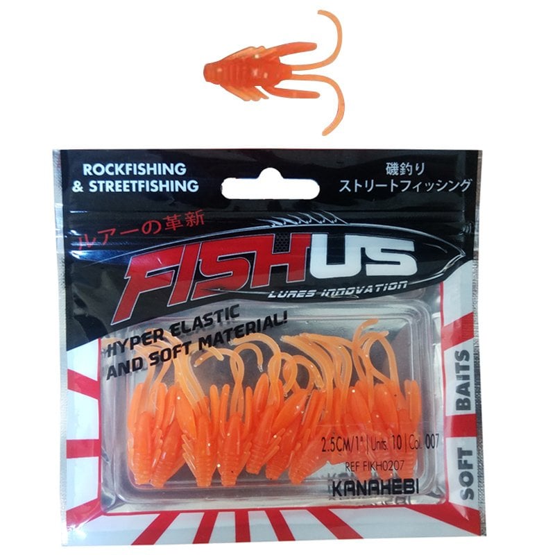 Fishus Soft Yem 2.5 cm FIKH-0207 (10'lu)