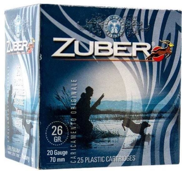 Zuber 26 Gram 20 Kalibre Av Fişeği