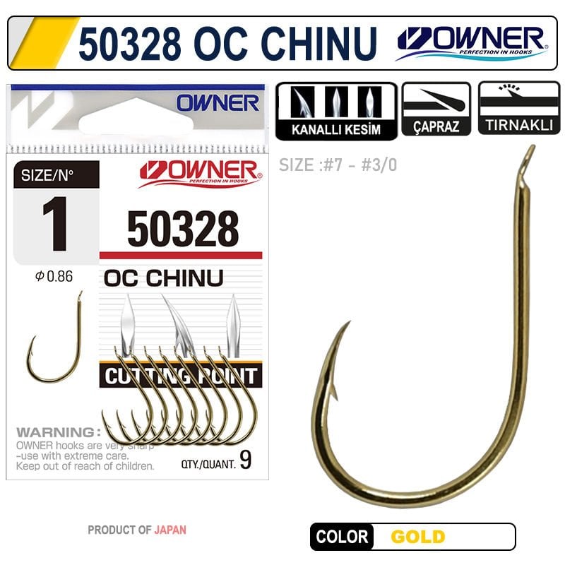 OWNER 50328 Cut Chinu Gold