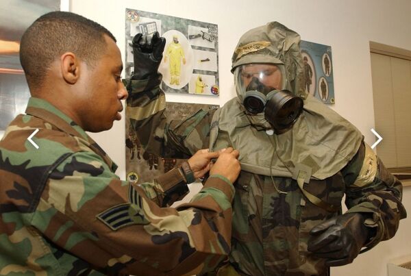 ABD Hava Kuvvetleri Yapımı MCU-2/P Kimyasal-Biyolojik Karşı Tam Yüz Gaz Maske Seti