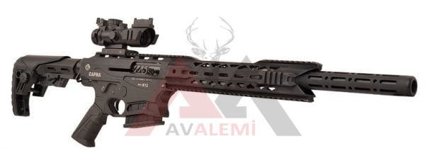 Capra Arms  K12 Siyah 12 Cal. Şarjörlü Av Tüfeği