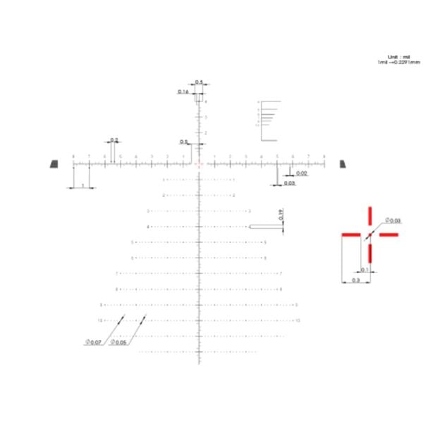 MewLite 5-30x56 FFP Tüfek Dürbünü