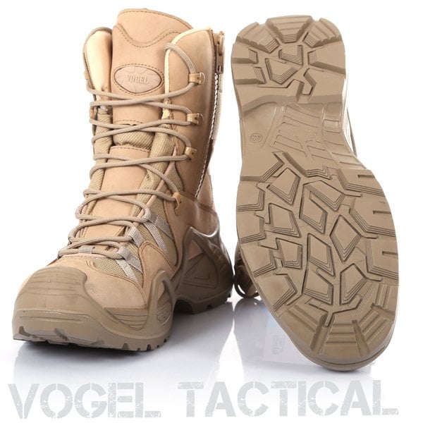 M1491 Vogel Tactical Fermuarlı Bej Askeri Bot No: 45