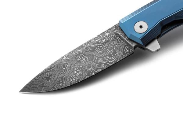 Lionsteel Myto Damascus Blue Çakı