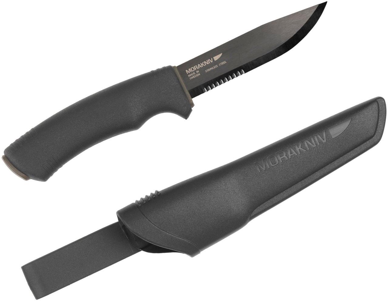 Morakniv Bushcraft Black SRT PinPac -Mora Bıçak-