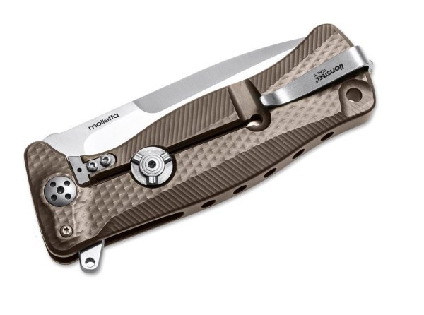 Lionsteel SR11 B Titanium Bronze Çakı