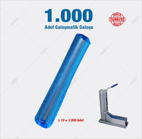 Galoşmatik Galoşu 1.000 Adet