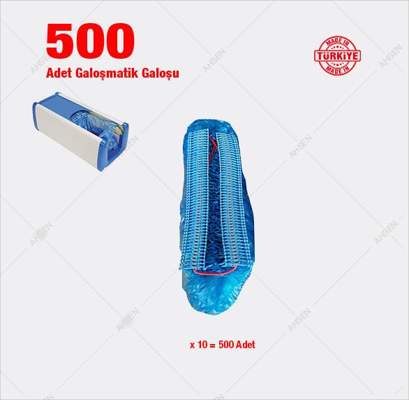 Galoşmatik Galoşu 500 Adet