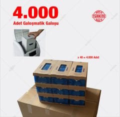 Elektrikli Dijital Makineler İçin Galoşmatik Galoşu 4000 adet