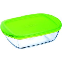 Pyrex 214P000 Cam Dikdörtgen Saklama Kabı 0,35 lt