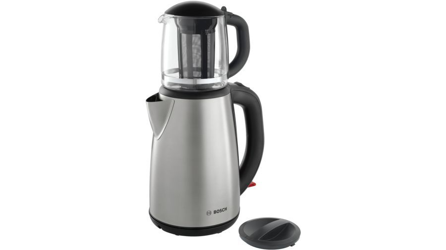 Bosch TTA5603 Çay Makinesi Paslanmaz Çelik/ Siyah