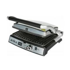 Arnica GH26240 Tostit Maxi 2000 W 6 Adet Pişirme Kapasiteli Teflon Çıkarılabilir Plakalı Izgara ve Tost Makinesi Inox