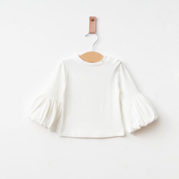 Püsküllü Palazzo Kız Bebek Çocuk Jean Salopet Tulum Lüks %100 Pamuk Likralı Ribana Balon Bluz Denim Kot Takım LACİVERT - 18-24 AY