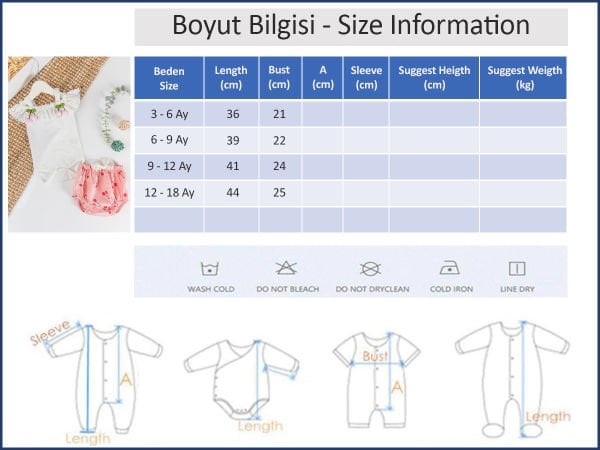 Kiraz Desenli Güpürlü Kız Bebek Tulum Takım