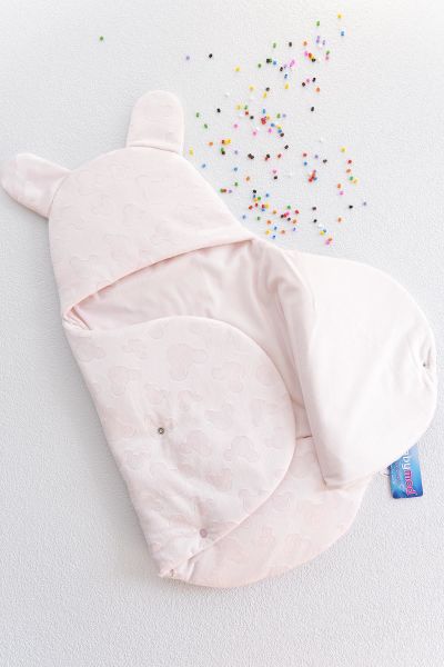 Mickey Desenli Welsoft Kız Bebek Kundağı