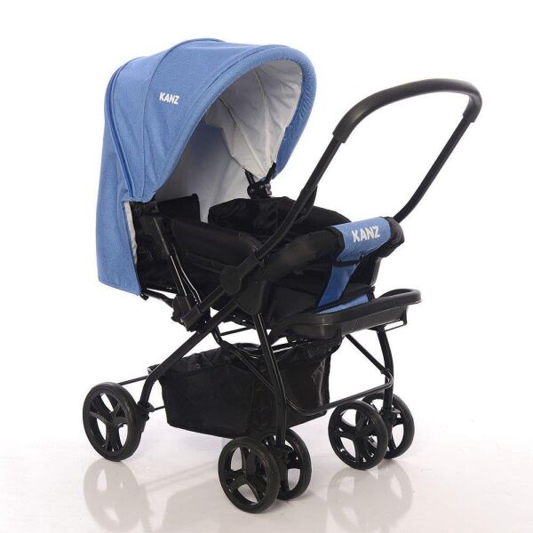 Kanz Rainer Çift Yönlü Bebek Arabası Mavi