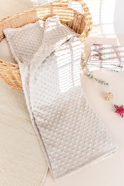 Nohut Desenli Bebek Battaniyesi