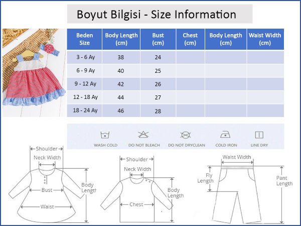 Pötikare Desenli Bandanalı Askılı Yazlık Kız Bebek Elbise