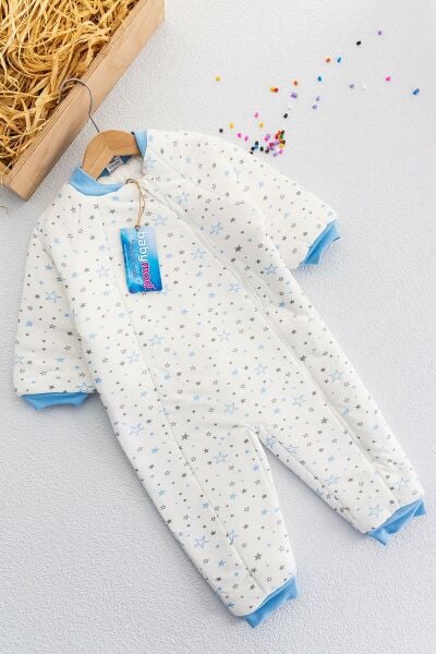 Erkek Bebek Yıldızlı Erkek Bebek Uyku Tulumu