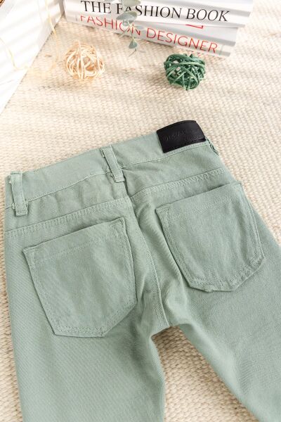 Keten Pamuklu Erkek Bebek Pantolon