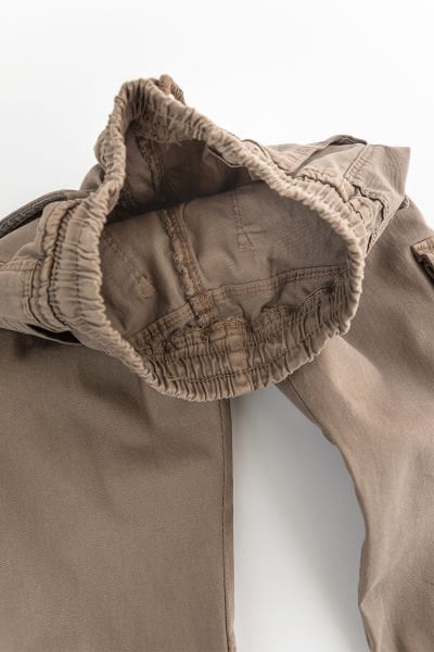 Kargo Cepli Beli Lastikli Jogger Erkek Çocuk Pantolon