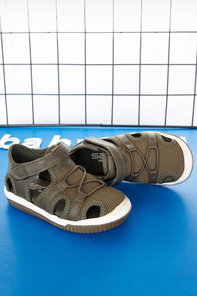 Suni Deri Erkek Çocuk Sandalet