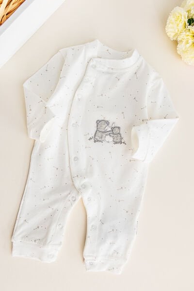 Prematüre Bebek Tulum Ayıcık Figürlü Bebek Tulum