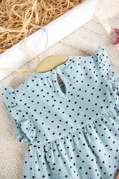 Taytlı Çiçekli Yazlık İkili Kız Çocuk Takım