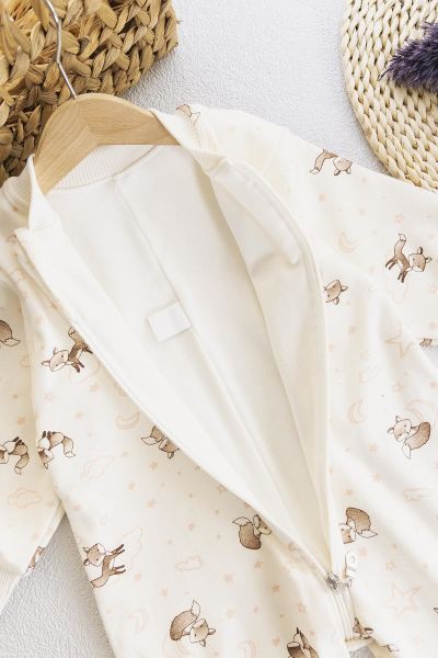 Yıldız Desenli Bebek Uyku Tulumu