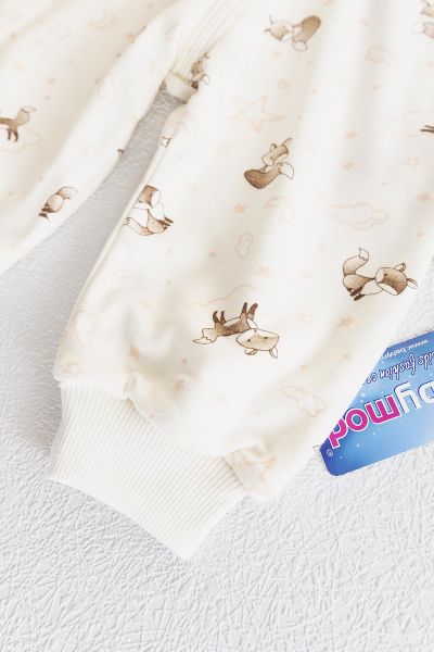 Yıldız Desenli Bebek Uyku Tulumu