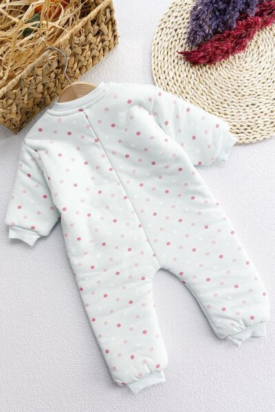 Puantiyeli Kız Bebek Uyku Tulumu