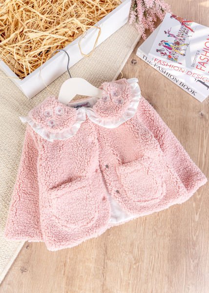 Welsoft Kışlık Kız Bebek Mont Hırka