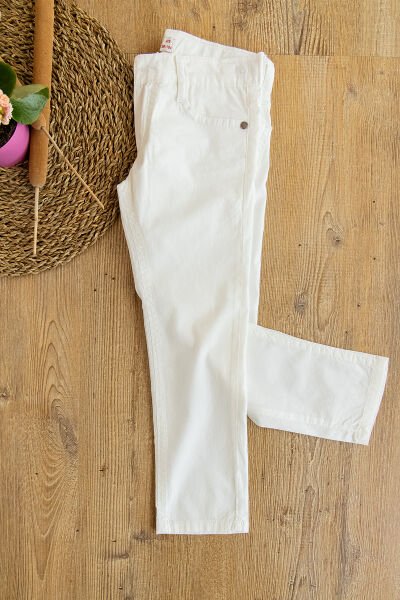 Gabardin Kız Çocuk Pantolon