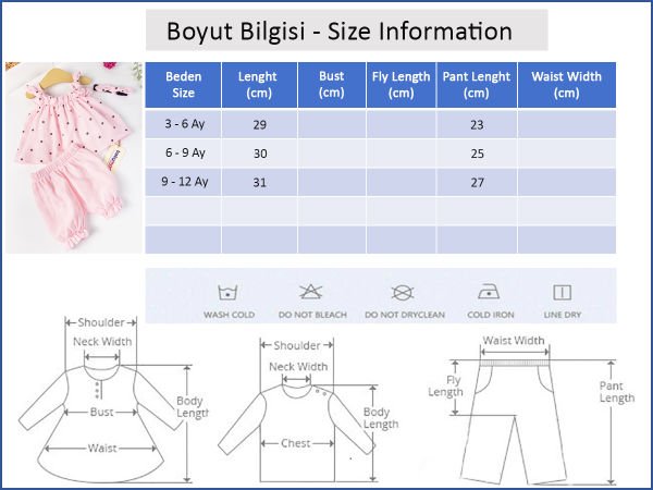Puantiye Desenli Askılı Yazlık Kız Bebek Elbise Takım