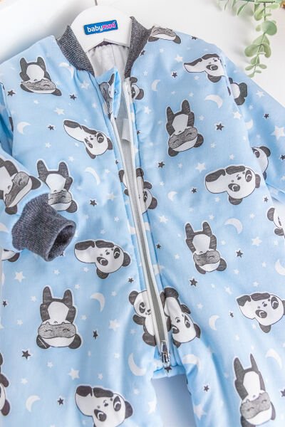 Panda Figürlü Erkek Bebek/Çocuk Uyku Tulumu