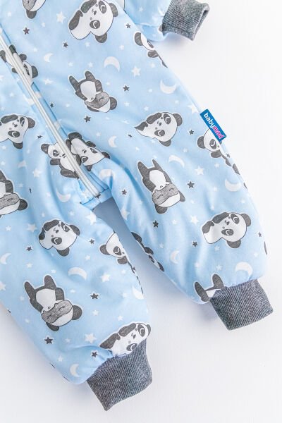 Panda Figürlü Erkek Bebek/Çocuk Uyku Tulumu