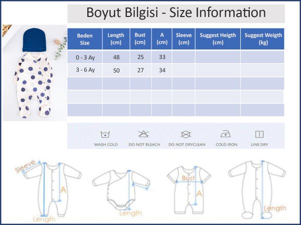 Gezegen Figürlü Şapkalı Erkek Bebek Tulum Takım