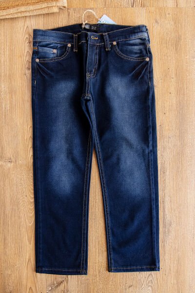 Denim Kumaş Erkek Çocuk Kot Pantolon