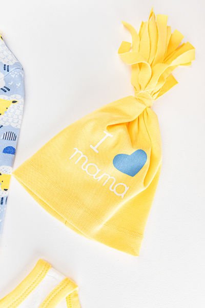 Kuzu Figürlü 3'lü Erkek Bebek Tulum Bebek Takım