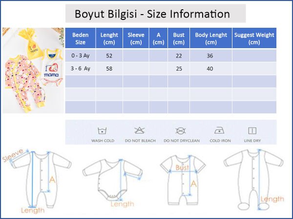 Kuzu Figürlü 3'lü Kız Bebek Tulum Bebek Takım