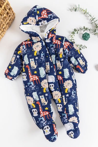 Figürlü İçi Peluş Erkek Bebek Astronot Tulum