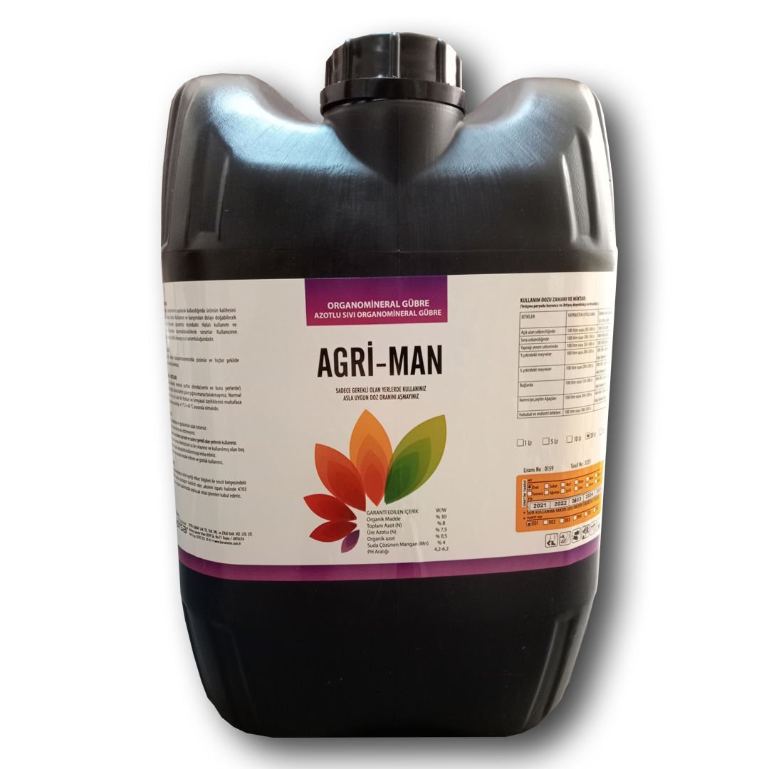 Agriman Mangan İçerikli Organik Sıvı Gübre