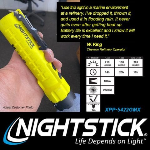 Nightstick XPP-5422GMX Çift Aydınlatma Ex-Proof El Feneri