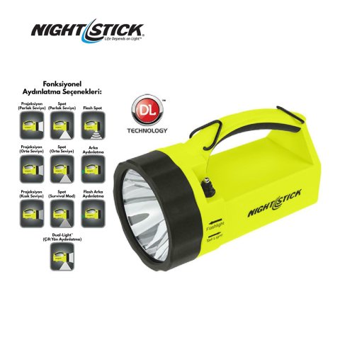 Nightstick XPR-5580G VIRIBUS™ ATEX Projektör El Feneri