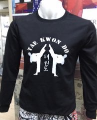 Taekwondo Baskılı Sweatshirt