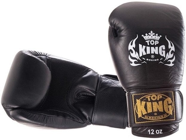 Top King 10oz Boks Eldiveni - Siyah